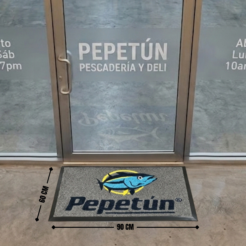 Tapete Personalizado Rizo Pvc