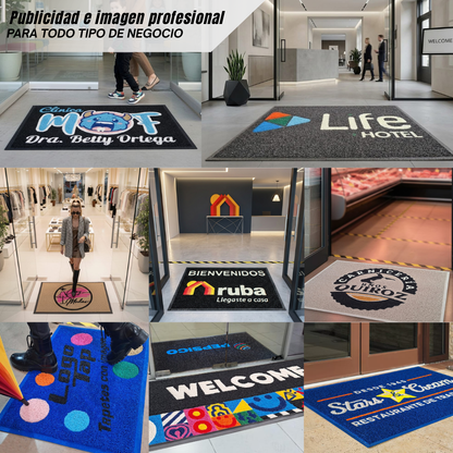 Tapete Personalizado Rizo Pvc