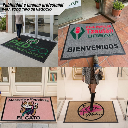 Tapete Personalizado Rizo Pvc