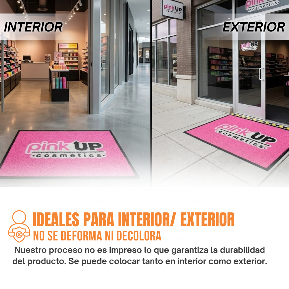 Tapete Personalizado Rizo Pvc