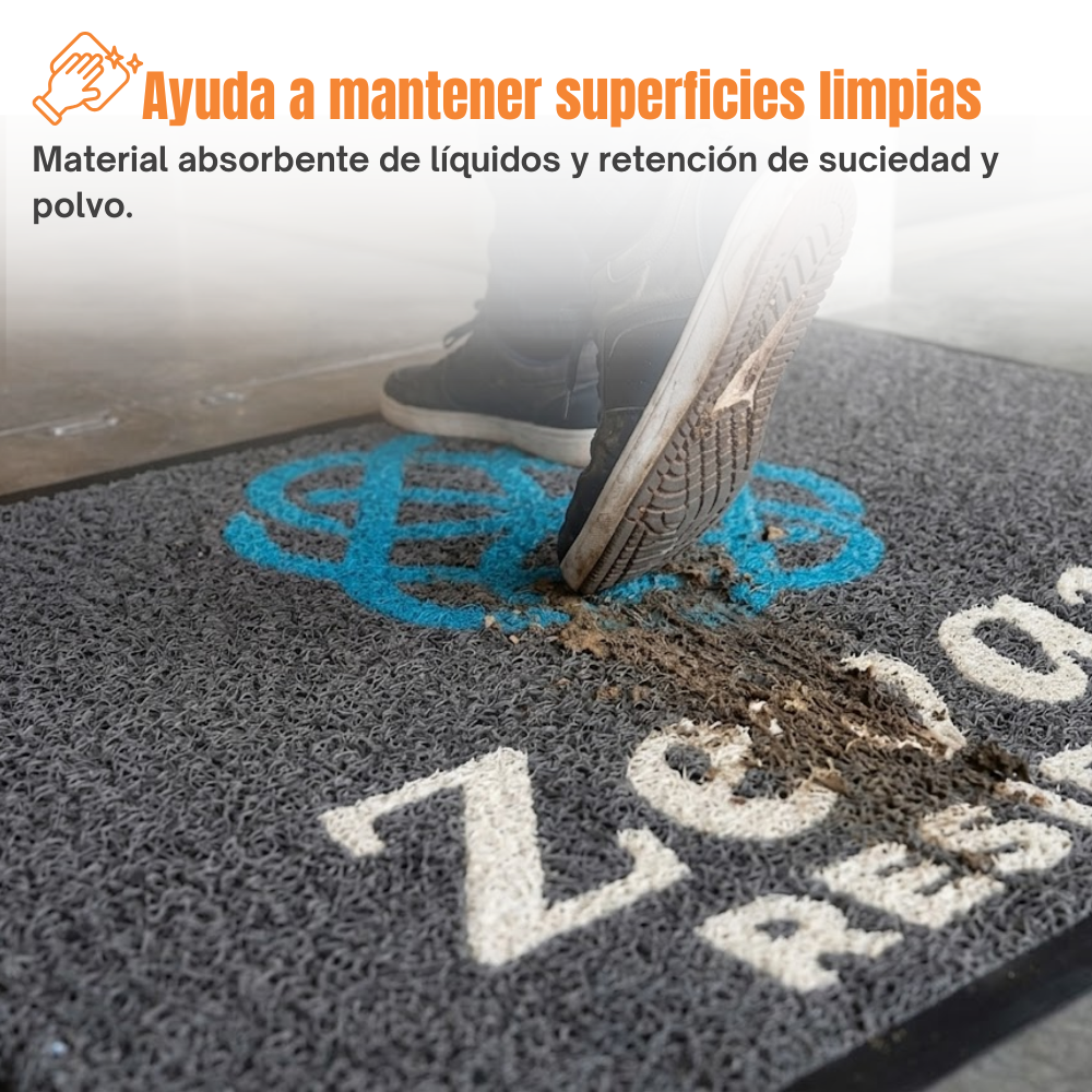 Tapete Personalizado Rizo Pvc