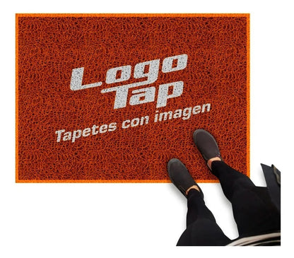 Tapete Personalizado Rizo Pvc