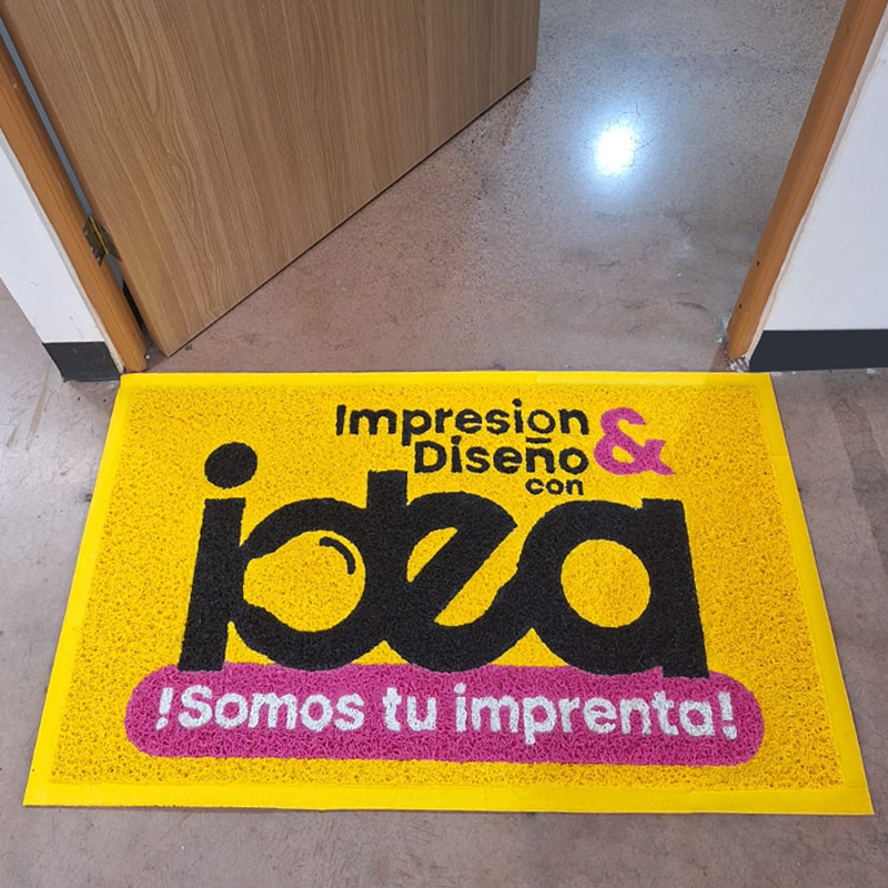 Tapete Personalizado Rizo Pvc